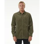 Košile Rip Curl CLASSIC SURF CORD L/S SHIRT Dusty Olive velikost M