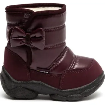 Dívčí obuv Dětské zimní boty Oldcom LILA 27 Vínová, Černá