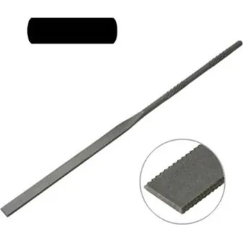 Ajax 286213901610 - Pilník jehlový 160 mm plochý zaoblený, PJOZ, 5,8 x 1,3 mm, sek 1