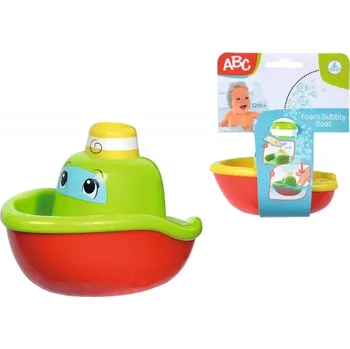 Simba Baby lodička s bublinkami do vany parník do vody 2 barvy 11cm