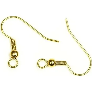 Souprava šperků Prosperk Háčky na náušnice zlaté 20ks S5104