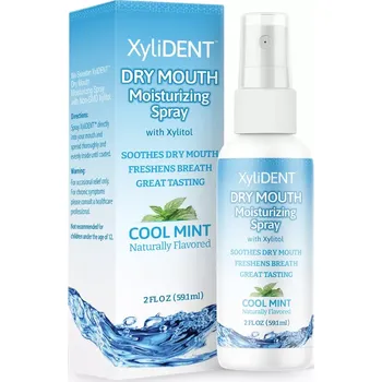 Ústní sprej XyliDENT spreje na sucho v ústech xylitol