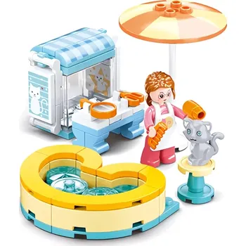 Stavebnice Sluban Sluban B0970C Kočičí salón