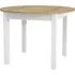 Jídelní stůl Szynaka-Meble Indus 2 dub riviera/bílý