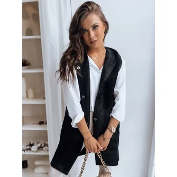 Dámská vesta Dámská vesta DSTREET ARTEMI ČERNÁ XXL