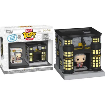 Figurka Funko Bitty POP! Towns: Harry Potter - Garrick Ollivander and Ollivanders Wand Shop