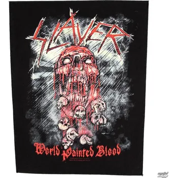 Nášivka nášivka velká Slayer - World Painted Blood - RAZAMATAZ - BP0862