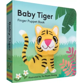 Leporelo Chronicle Books maňásková knížka – mládě tygra (anglicky)