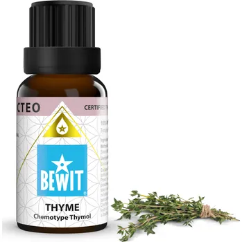 Esenciální olej BEWIT Tymián thymol esenciální olej - Vzorek (12 kapek)