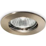 JAZZ podhledové svítidlo 1x GU10 50W bez zdroje 7,3cm IP20, mosazné