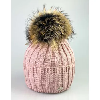 Čepice Nádherná dámská čepice ve staro-růžové barvě Andrea, Varianta: Čepice, VELIKOST UNI