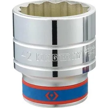 King Tony® 633038M - Hlavice nástrčná - ořech 3/4", 38mm, 12-hranná, DIN3124