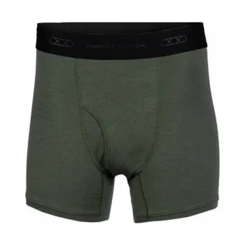 Pánské termoprádlo EBERLESTOCK Trenýrky funkční LOCHSA 180 MERINO LODEN ZELENÁ XL ZELENÁ - OLIV