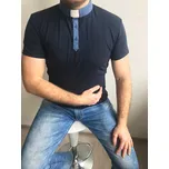 Kněžské tričko VS-KT2003 tmavě-modré, VELIKOST 5XL