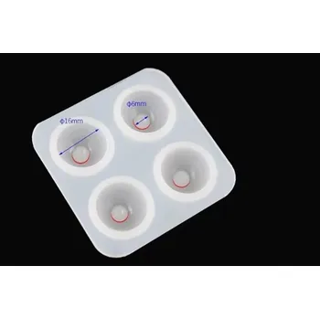 Silikonová forma XC207-11-1 Oči cicrcle 16/6mm