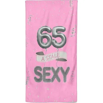 Osuška 140 x 70 cm - Stále sexy 65 - růžová