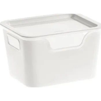 Úložný box Tontarelli Úložný box BELLA L s víkem - 1,9 l bílá 8034529112 8034529112