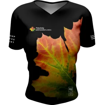 Třeboňský půl/maraton: tričko Compressport Compressport funkční tréninkové tričko „Nature Marathon” 2024 - dámské Velikost: L