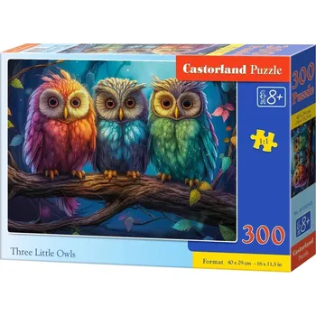 Puzzle Castorland 300 dílků - Tři malé sovy