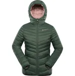 Dámská oboustranná zimní bunda ALPINE PRO EROMA zelená XS