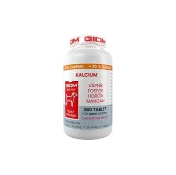 Giom pes Kalcium 180 tbl+25% zdarma