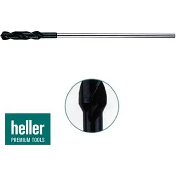 Vrták Heller 120920 - Vrták do bednění pr. 10 mm, délka 350/400mm, válcová stopka pr. 8 mm, 0337 CV