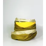 Dámský trojbarevný šátek ukončený třásněmi , VELIKOST UNI