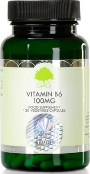 G&G Vitamins Vitamin B6 100 mg 120 cps.