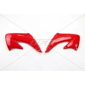 UFO KRYTY CHLADIČE HONDA CR 125/250 '02-'07 BARVA ČERVENÁ