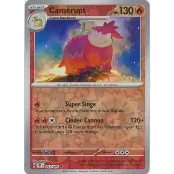 Camerupt (PAF 012) - REVERSE HOLO