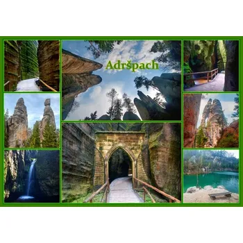 Pohlednice Adršpašské skály (Adršpašsko - Teplické skály)