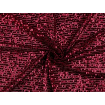 Oděvní flitrový úplet pružný Ø3 mm