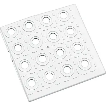 Rohožka Bílý plastový roh AT-HRD, AvaTile - 13,7 x 13,7 x 1,6 cm (81717039) FLOMAT
