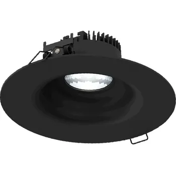 Illuxtron Moderní vestavné svítidlo ve tvaru kruhu Linea 120 LV Barva: Černá, Teplota chromatičnosti / Stmívání: 2700 Kelvinů / Nestmívatelné, Úhel vyzařování: 60° 895K03BL9L02 Moderní vestavné svítidlo ve tvaru kruhu Linea 120 LV