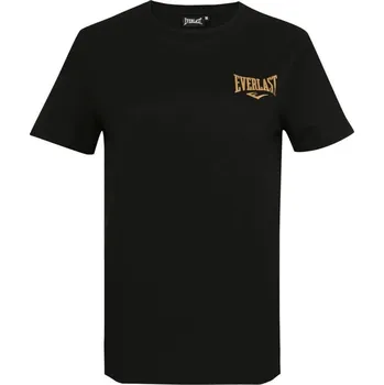 Dámské tričko Everlast Shawnee Regular Fit T-Shirt Black/Gold 8 (36)