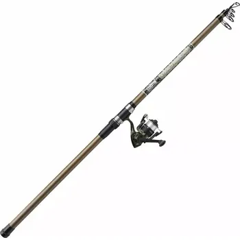 Rybářský prut Teleskopický prút s navijákom RD Mitchell Tanager Tele Carp 3,50m 50-150g