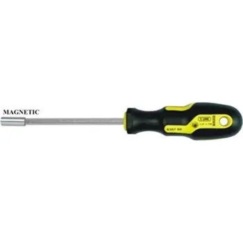 Šroubovák Narex Bystřice 836700 - Šroubovák na BITy 1/4" magnetický 125x225mm, Bi-plast rukoje