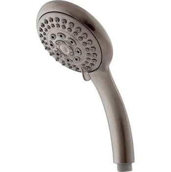 Sprchová hlavice Ruční sprcha, metal grey kartáčovaná, 1-polohová, průměr 110 mm PS0060MGK