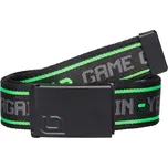 Dětský látkový opasek Lewro CLIFFORD 10-15 Černá, Šedá, Světle zelená