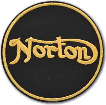 Nášivka Moto nášivka Norton Black 8 cm