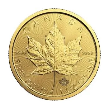 1 unce zlatá mince Javorový list