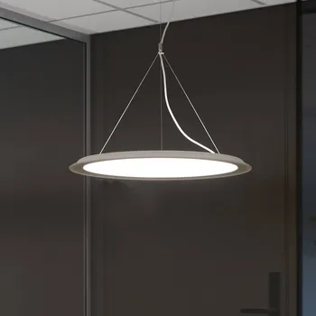 Lampička Fagerhult Appareo Round Ø67,5cm DALI 840 bílá - Stříška - délka 44,4 cm, šířka 9,9 cm, výška 3,8 cm bílá, prizmatická/čirá LED 42 W celkem - Doprava zdarma