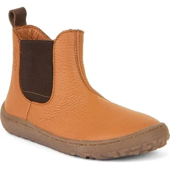 Chlapecké polobotky Dětské barefoot boty CHELYS Cognac Froddo G3160237-1 - hnědá - 30