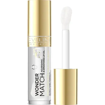 Lesk na rty Eveline Cosmetics, Olej na rty Wonder Match 01 Clear 5ml