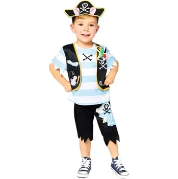 Karnevalový kostým Amscan Kostým dětský Pirát Peppa Pig 1-2 roky (80-92)