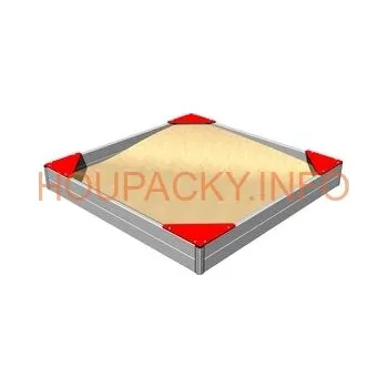 Pískoviště Sedáky na čtyřboké pískoviště SP001KR - červená