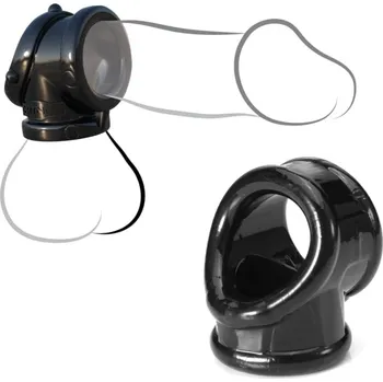 Návlek na penis Erekční manžeta na penis, varlata Triple Lock Time