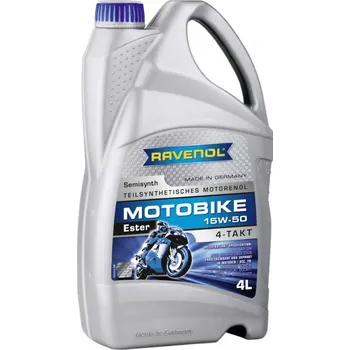Motorový olej Ravenol Motobike 4T Ester 15W-50 4L