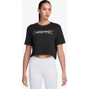 Nike Pro Short crop top - 0 - černá - S