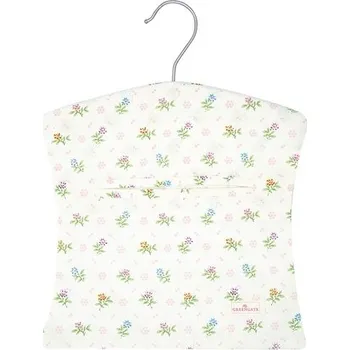 Školní sáček Bavlněný sáček na kolíčky Cilja White